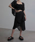 Double Hem Suspender Top